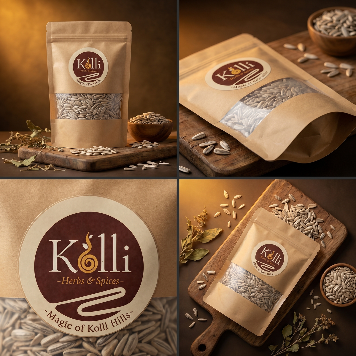 Kolli Herbs and Spices Sunflower Seeds